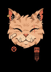 Warrior Cat Face – Cute Cat
