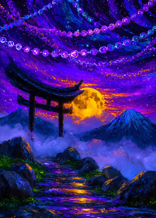 Mystic Night of the Torii