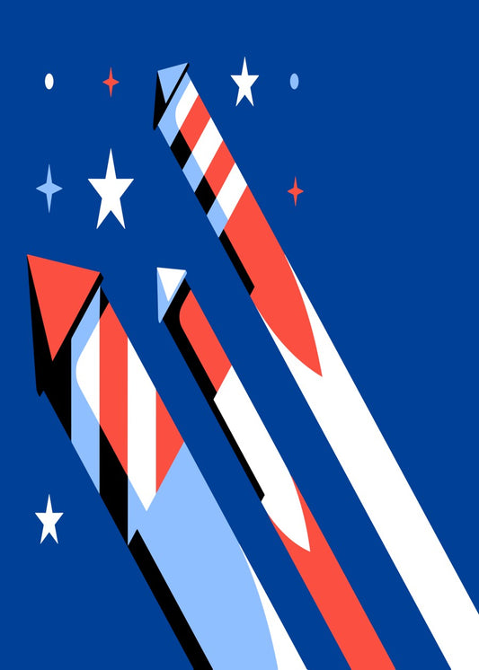 Rocket and Star United States