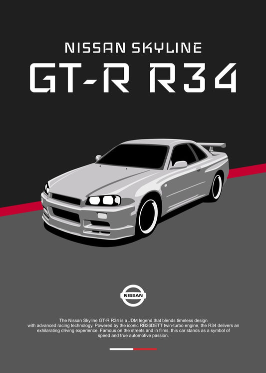 Nissan Skyline GTR R34 