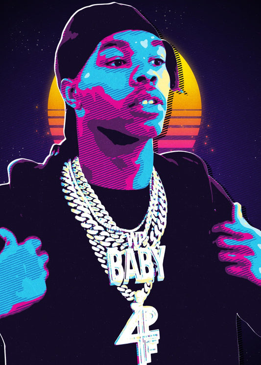 Lil Baby retro