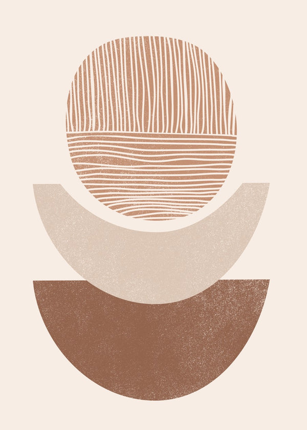 Earthy Geometric Stack