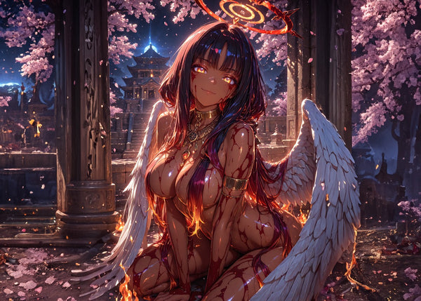Enigmatic Twilight Angel