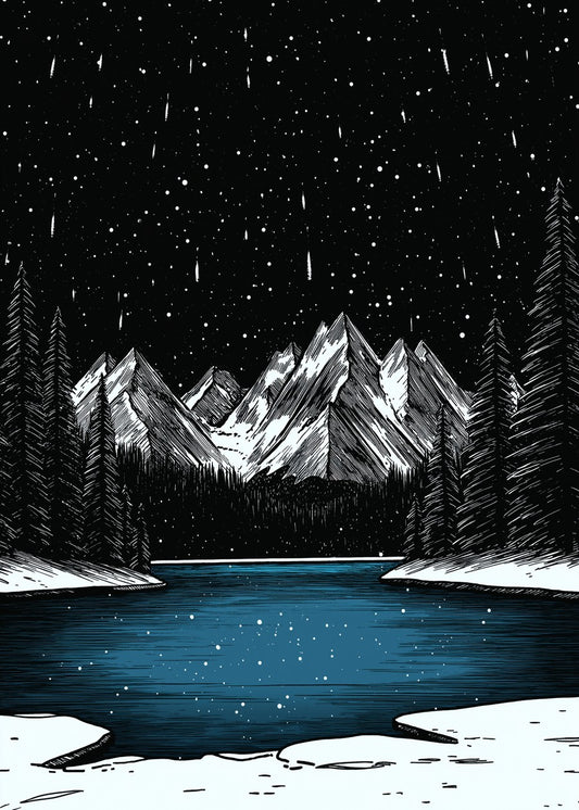 Winter Starlight Sketch