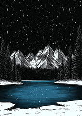 Winter Starlight Sketch