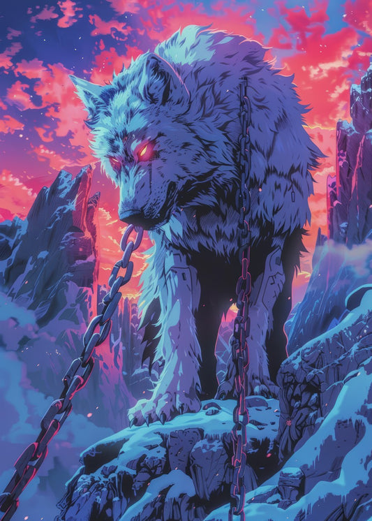 Nordic Wolf Valhalla Viking