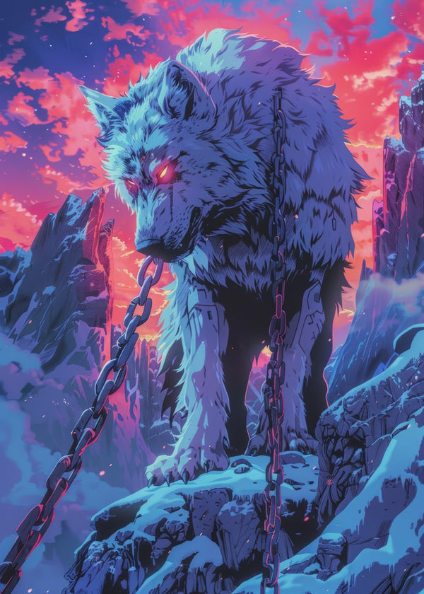 Nordic Wolf Valhalla Viking