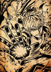 Genos and saitama, One Punch Man