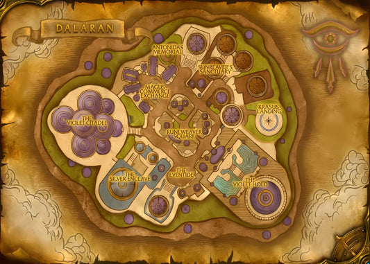 Maps Dalaran