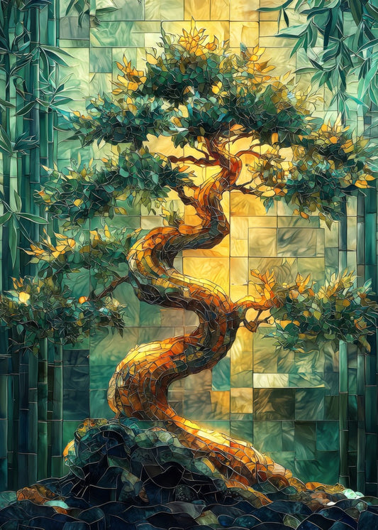 The Bamboo Bonsai Mosaic