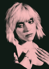 Billie Eilish Pink Potrait