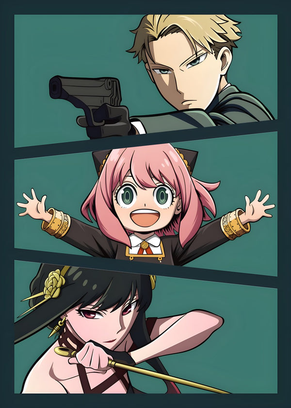 Spy Family Comic Style