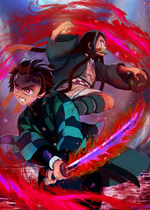 Tanjiro and nezuko