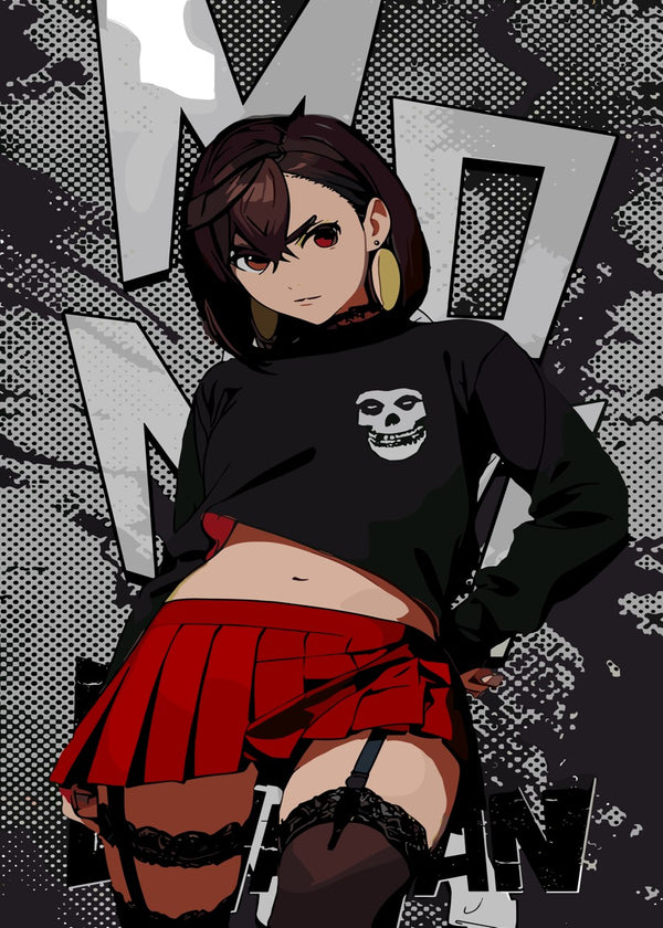 Momo Ayase from Dandadan: Rebel Style