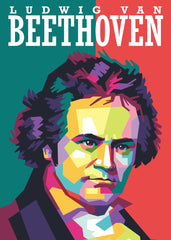 Ludwig van Beethoven Pop Art
