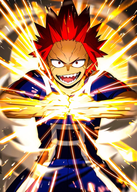 Eijiro Kirishima Power Up, My Hero Academia