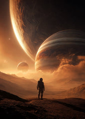 Astronaut Taking In The View