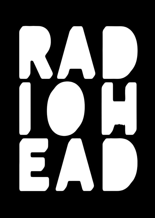 Radiohead Typographic Logo