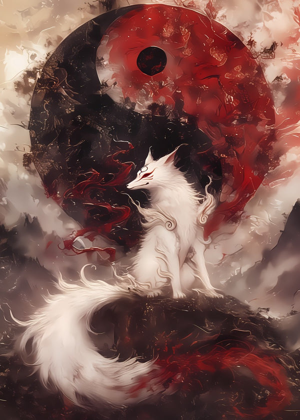 Yin and Yang Spirit Fox