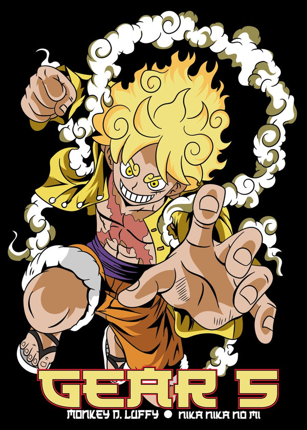Luffy Gear 5 Nika Form