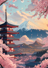 Spring Serenity at Mount Fuji
