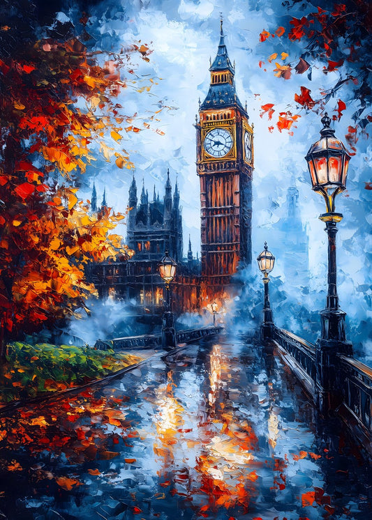 Autumn Reflections in London