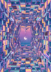 Lofi Skyscraper Moon