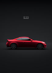 2006 Infiniti G35 Coupe Red