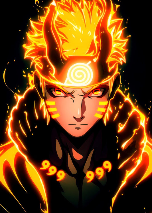 Naruto in Kurama Chakra Mode
