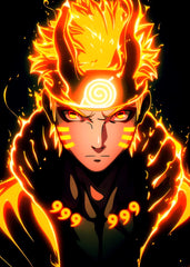 Naruto in Kurama Chakra Mode
