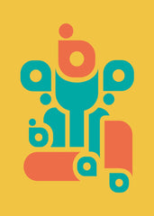 Majestic Ganesha in Minimalist