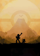 Minimalist Pokemon art
