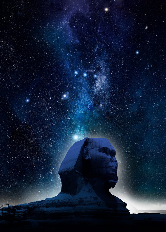 Night cosmic Sphinx