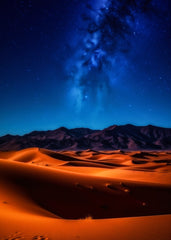 Starlit Desert Dunes