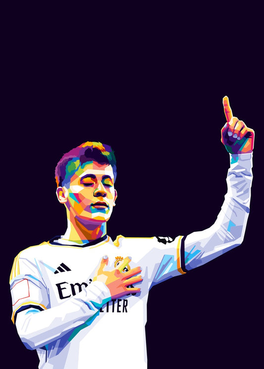 Arda Guler Wpap Pop Art