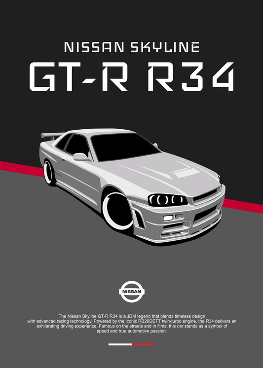 Nissan Skyline GTR R34 
