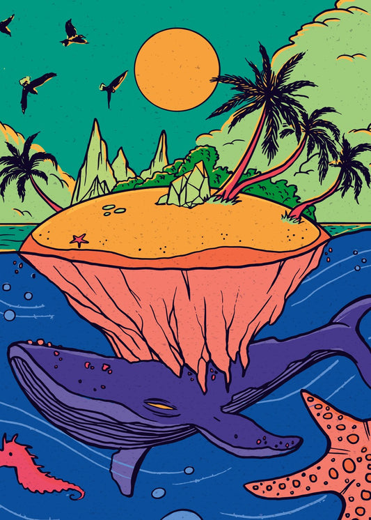 Floating Island Whale