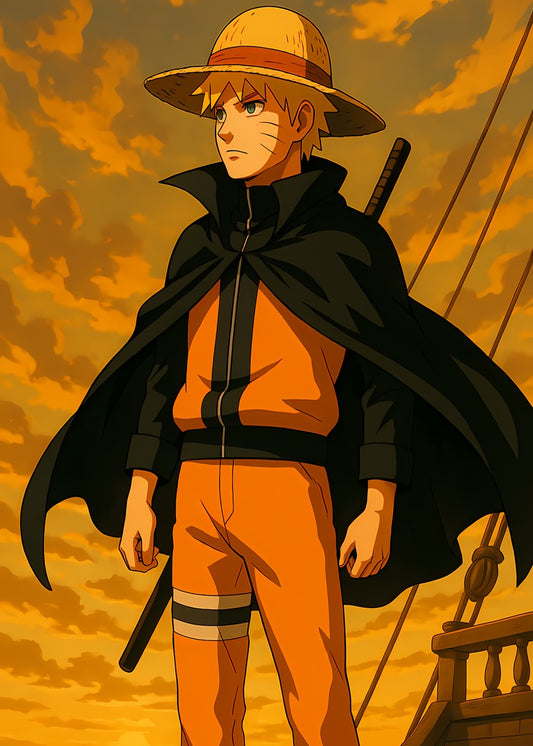 Naruto Pirate Captain Crossover