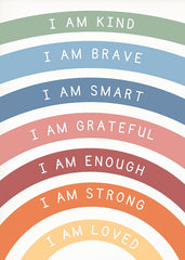 Rainbow Affirmations Wall Art