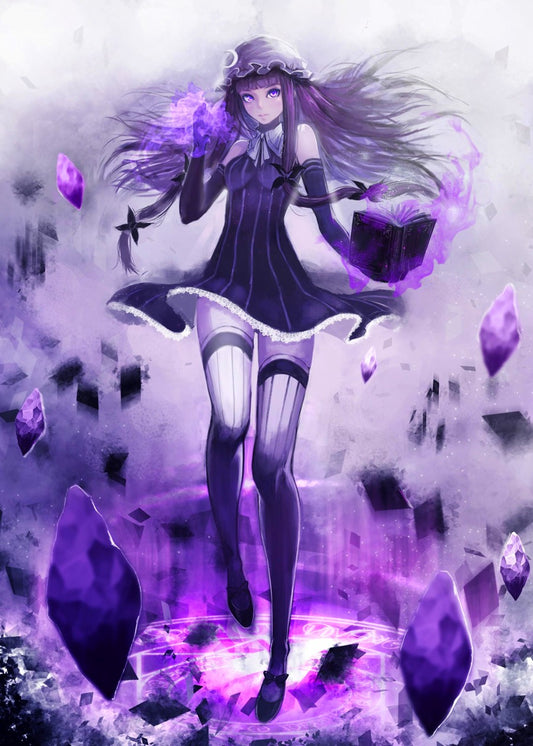 The Purple Mage Violet Magic