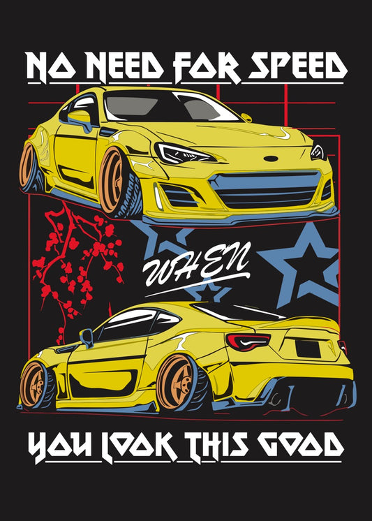 No need for speed