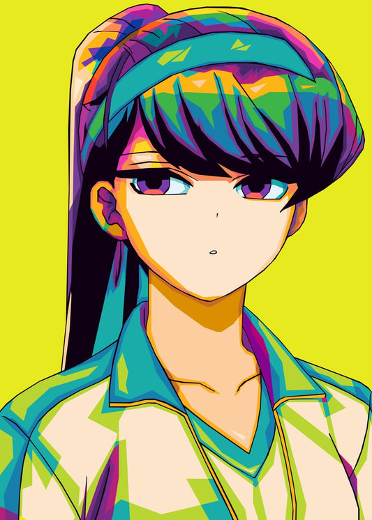 Komi Can't Communicate pop art