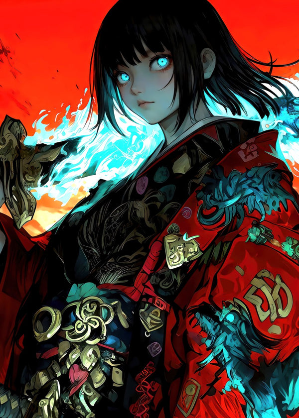 kimono sword aura
