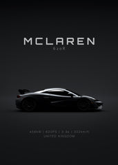 2020 McLaren 620R - Specs
