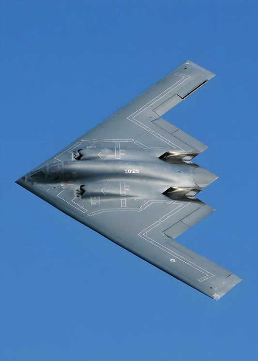 B-2 Spirit Stealth Bomber Fly