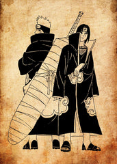 Itachi Uchiha and Kisame Hoshigaki, Naruto
