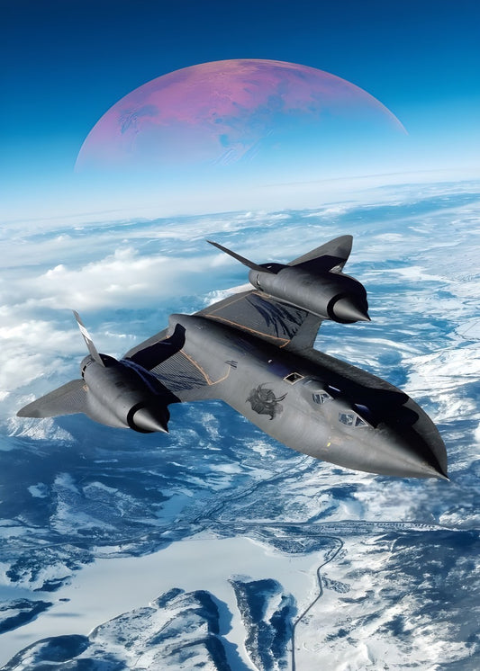 SR-71 Blackbird in Flight