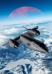 SR-71 Blackbird in Flight