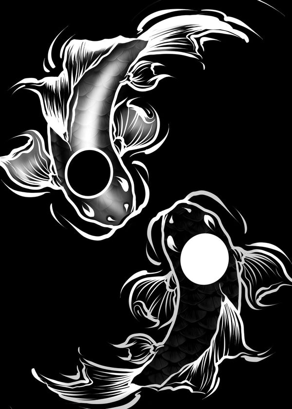 Koi yin yang