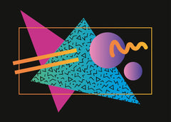 80s Retro Memphis Design